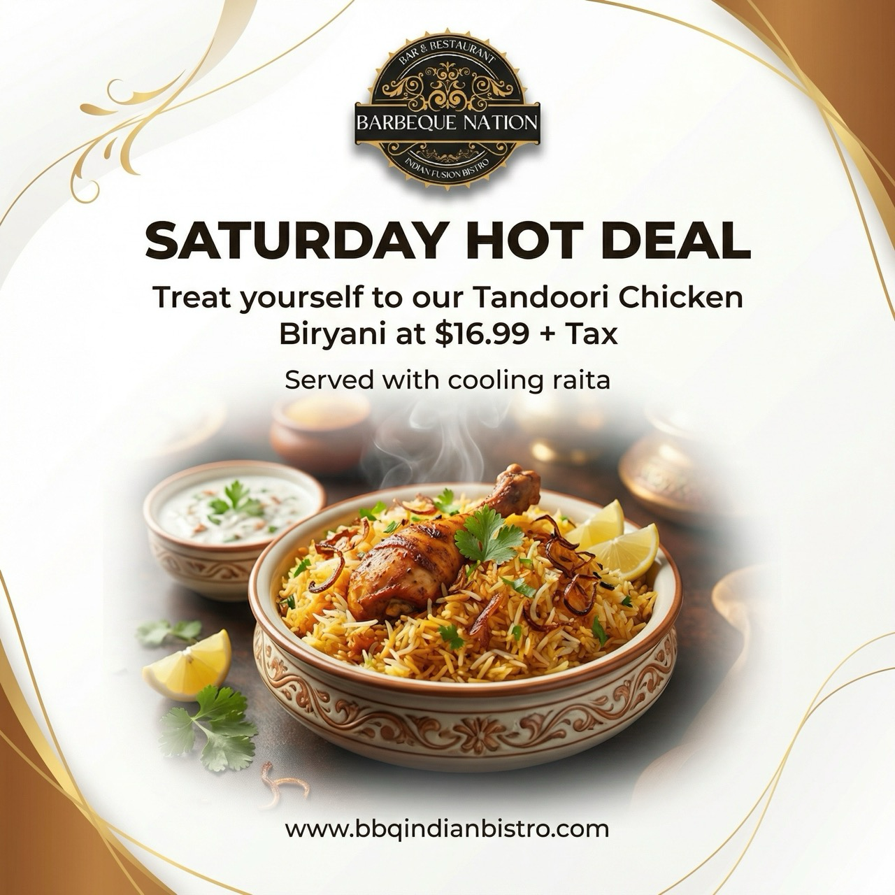 Special Announcement - Barbeque Nation Indian Fusion Bistro